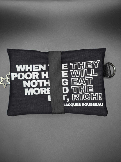 TT11.7 Tabacco pouch, eat the rich