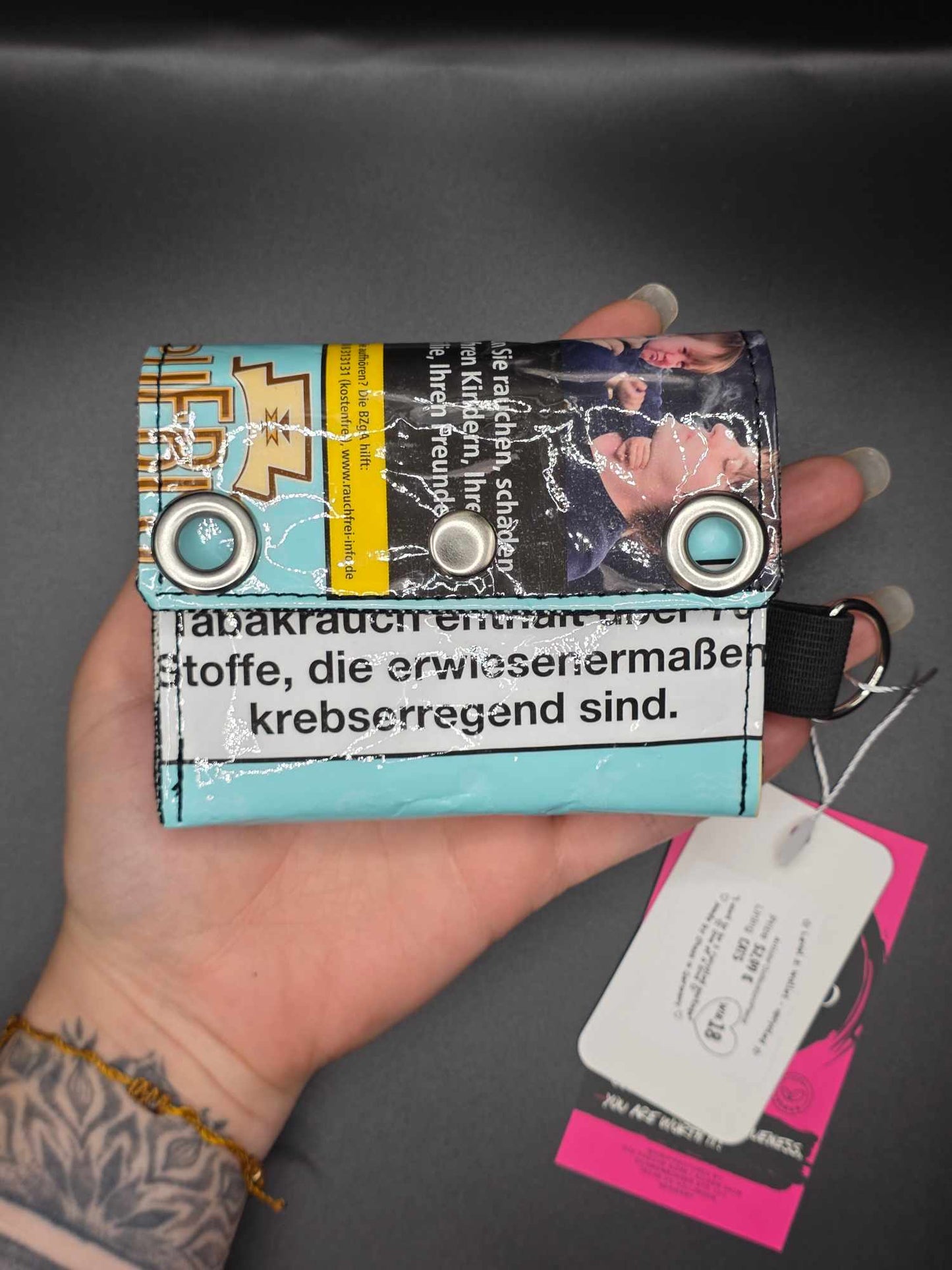 W18.18 wallet - upcycled