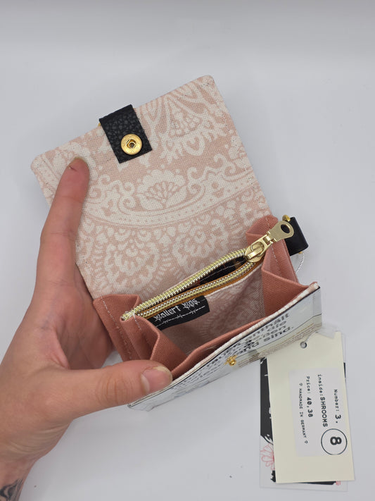 3.8 upcycling wallet - SHROOMS