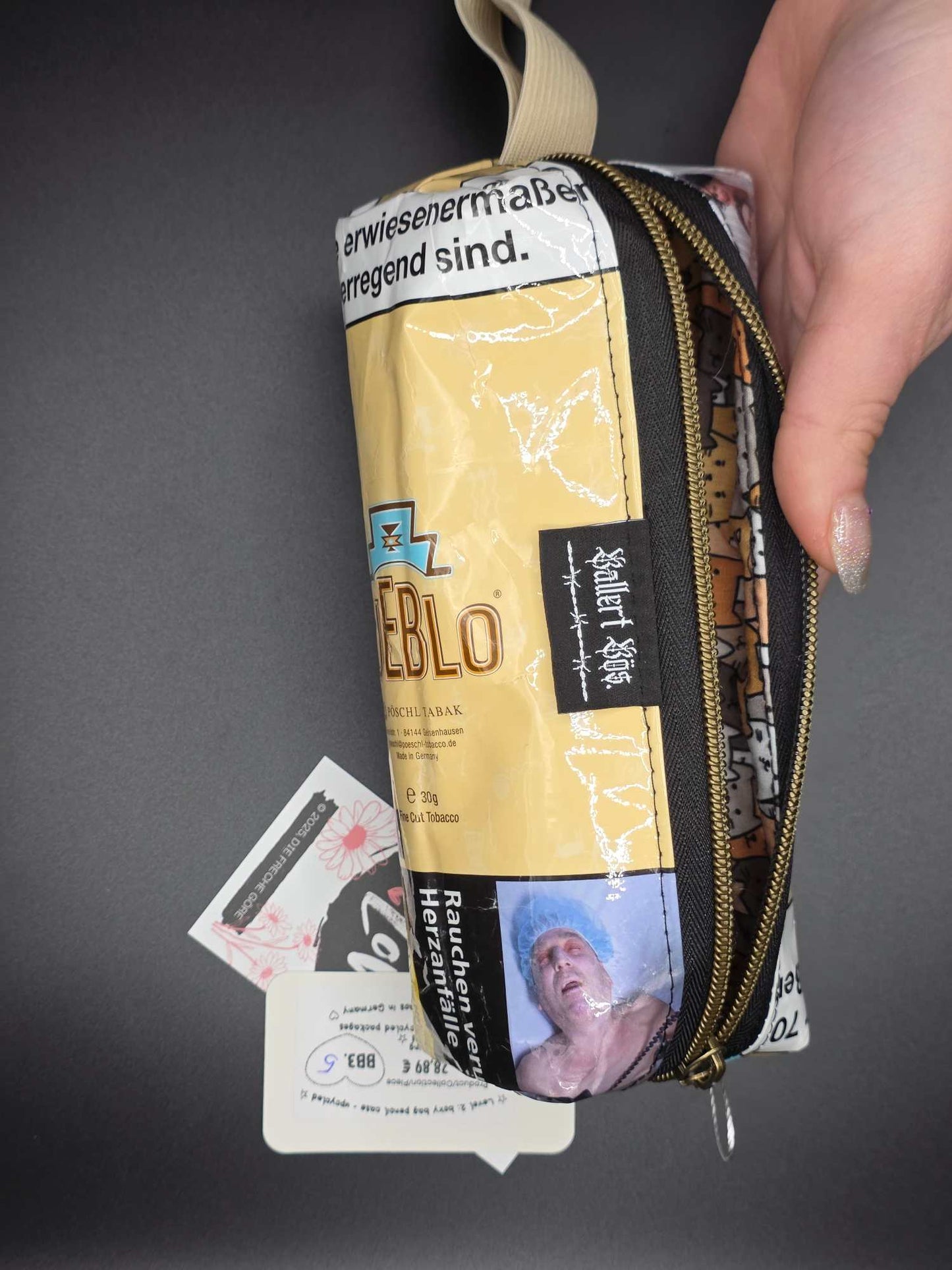 BB3.5 Boxy Bag Pencil Case - upcycled