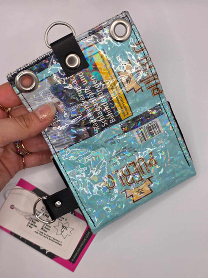 W21.4 wallet - upcycled ✨️broken glass✨️