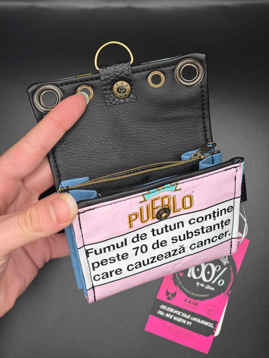 W16.4 wallet - upcycled, cats