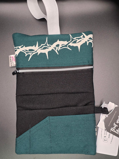 8.1 Tabacco pouch, 3D print, petrol