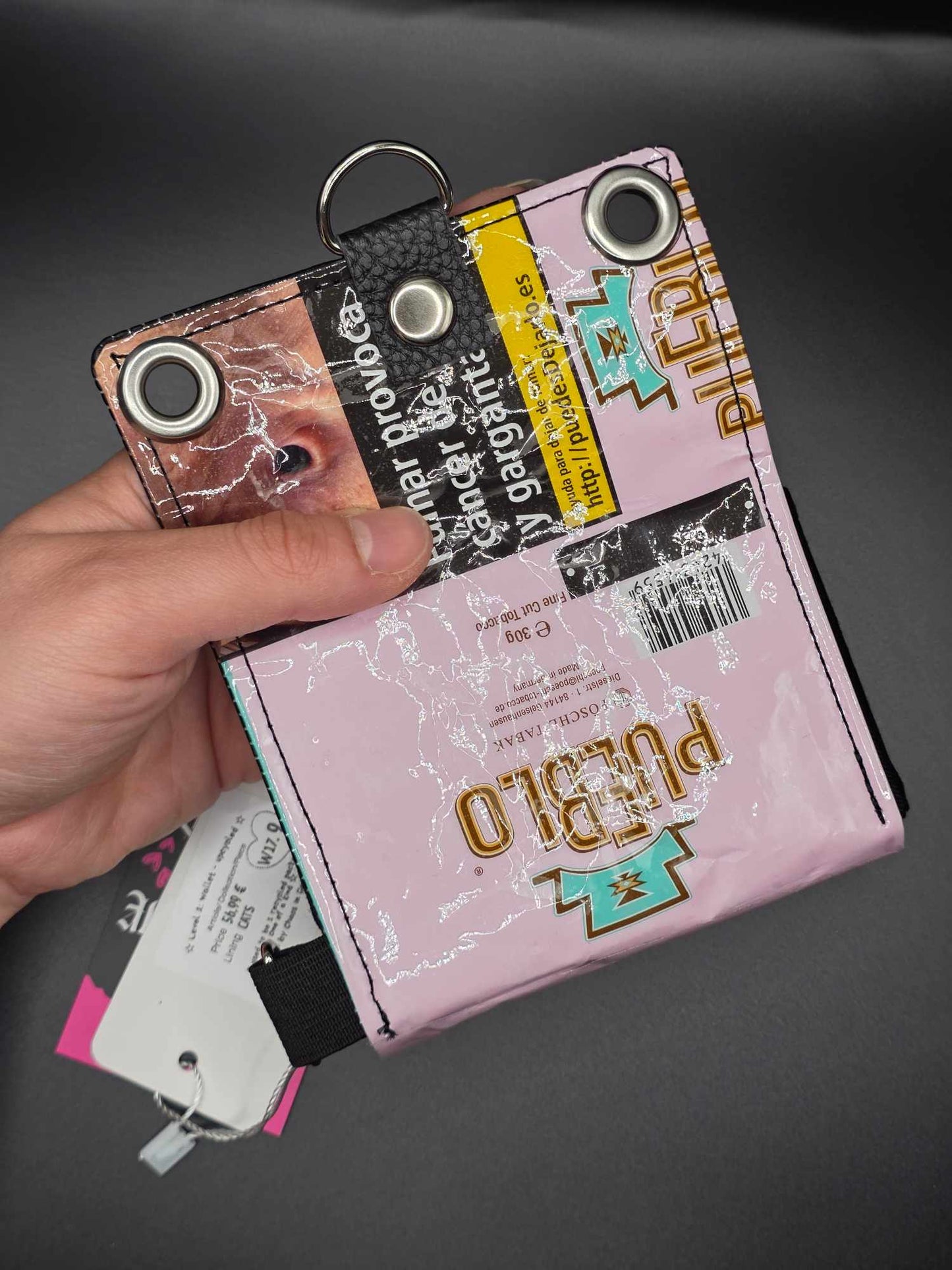 W17.9 wallet - upcycled, cats