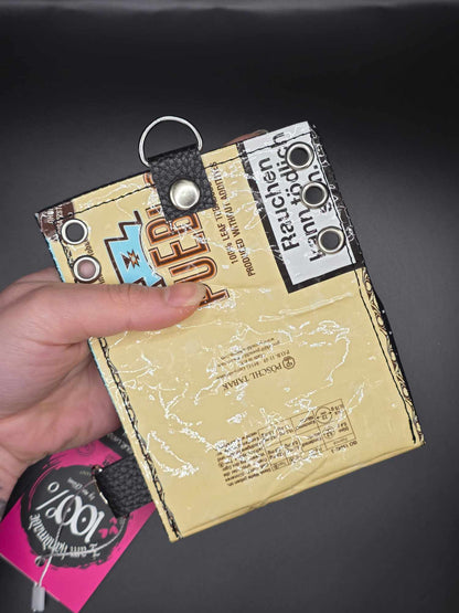 W16.7 wallet - upcycled, cats