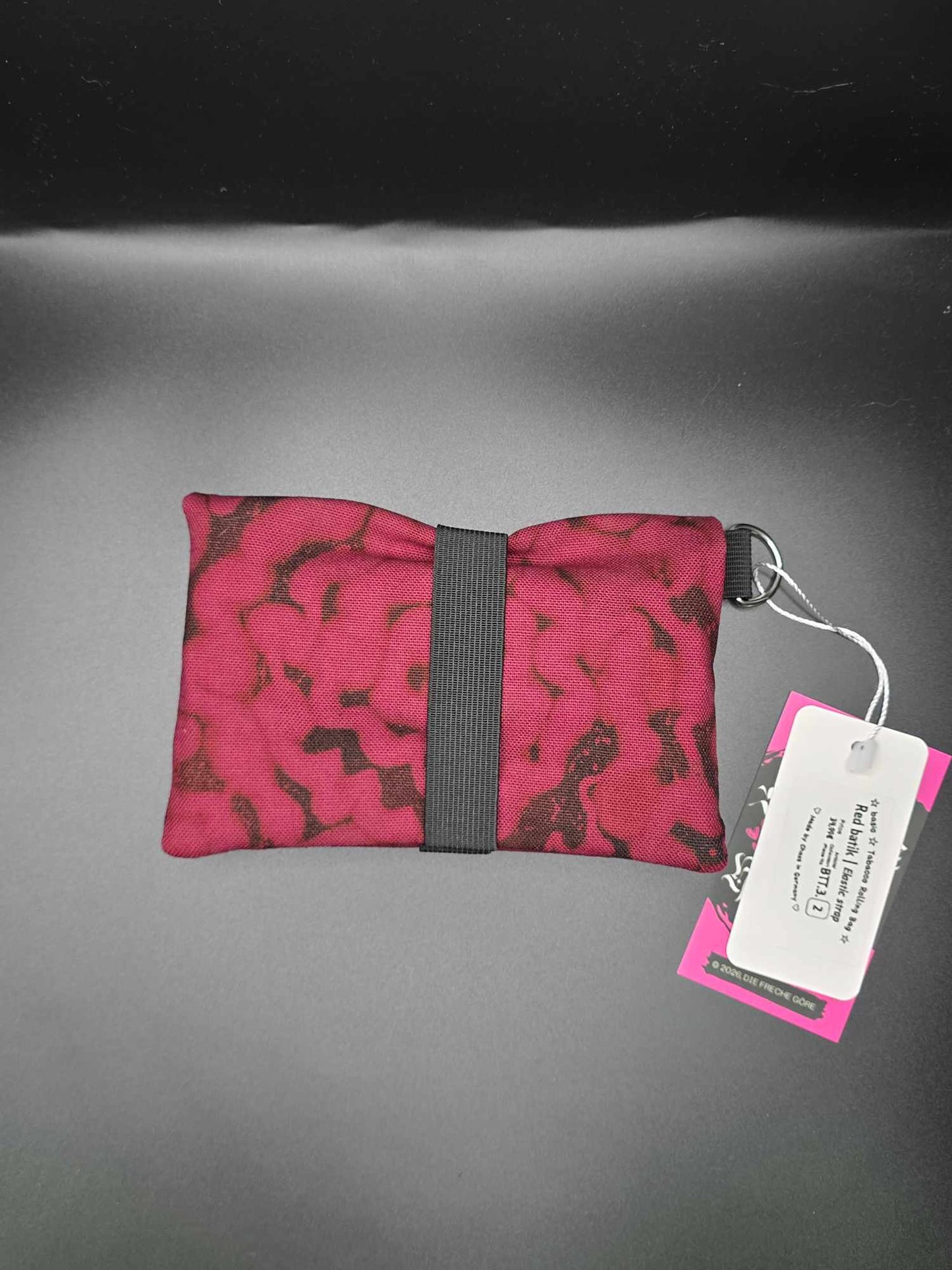 BTT3.2 Basic Tabaktasche - red tie dye