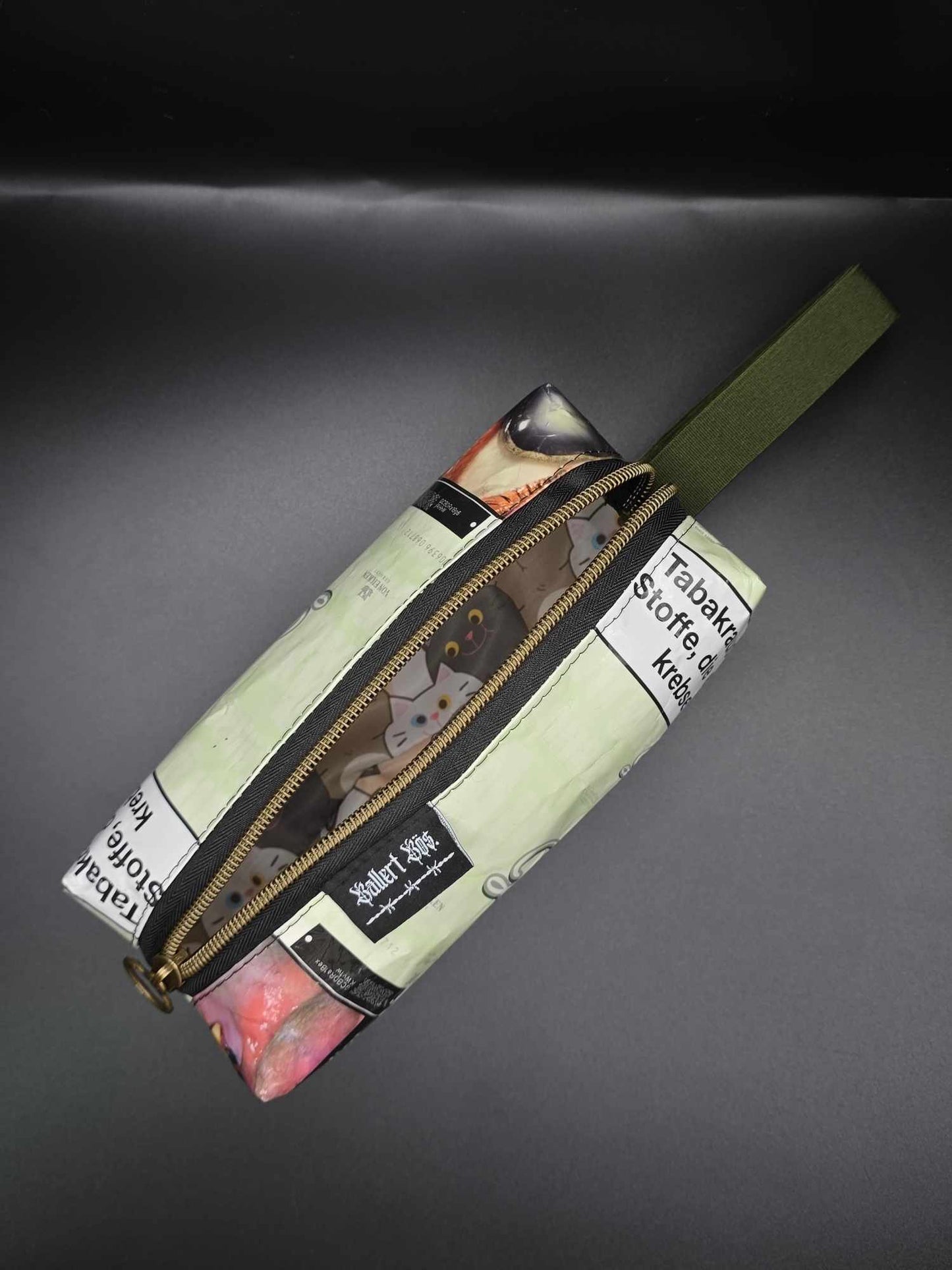 BB4.1 Boxy Bag Pencil Case - upcycled