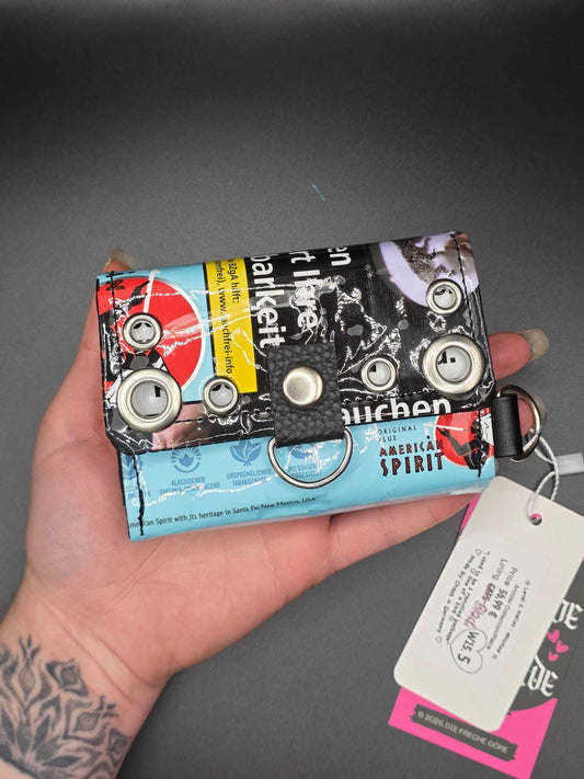 W15.5 wallet - upcycled, black