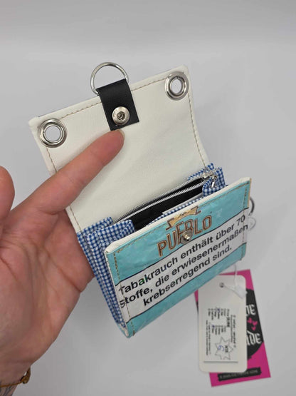 W19.6 wallet - upcycled ✨️holo broken glass✨️