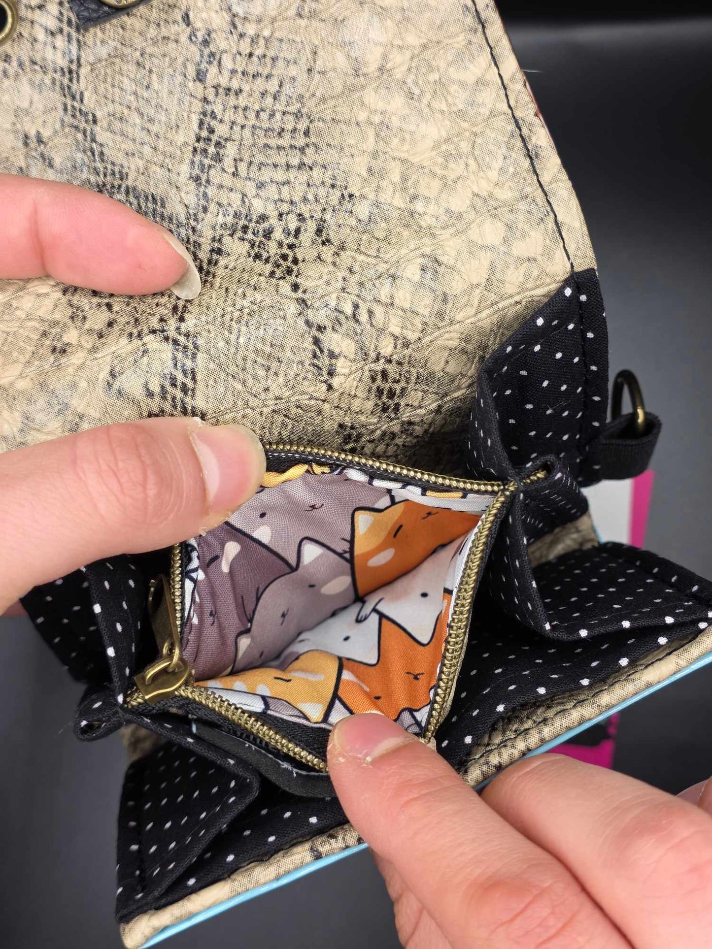 W18.13 wallet - upcycled