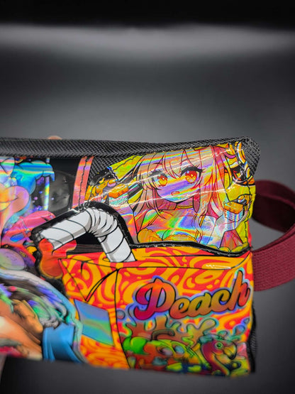 TB1.5 Trippy Zip Bag - upcycled