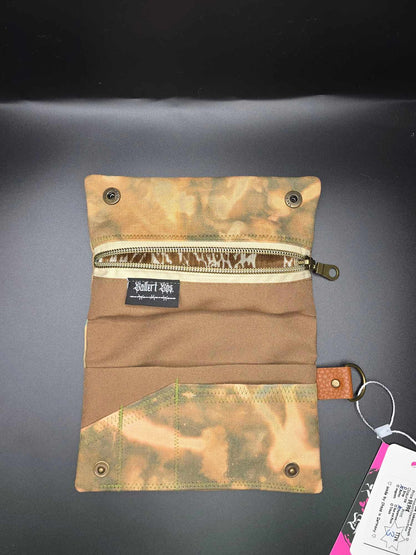 TT14.3 Tabaktasche, Metatrons - Rhinestones, Druckknopf