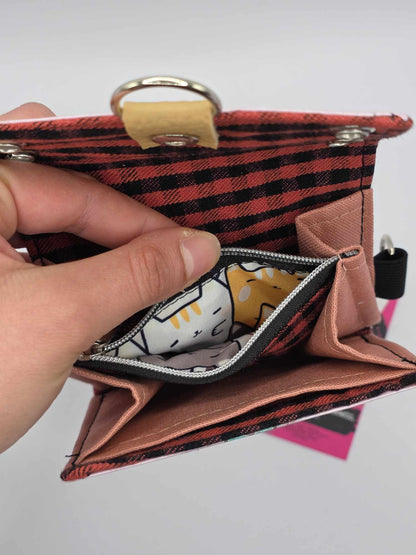 W18.2 wallet - upcycled ✨️holo glas✨️