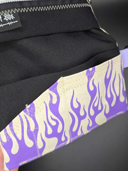 TT13.10 Tabacco pouch, creative flames