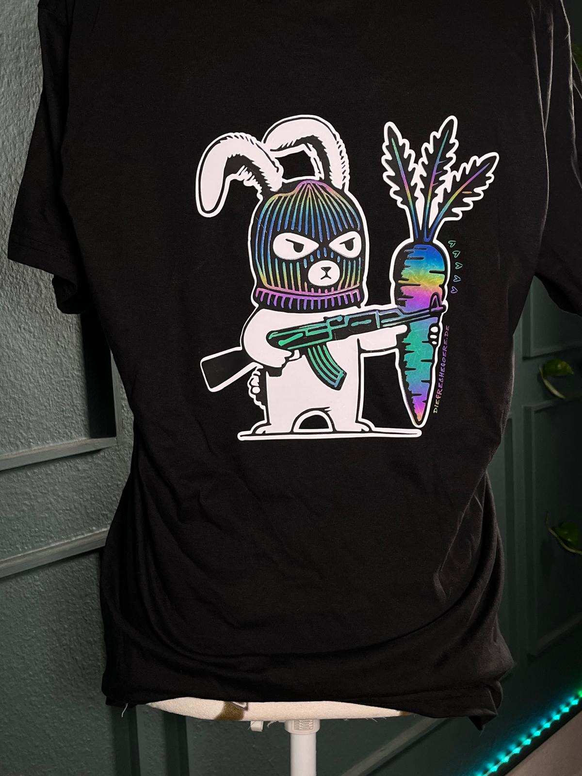 Ruff Rainbow "Bad Bunny" Oversize T-Shirt (Pre - Order) - DIE FRECHE GÖRE